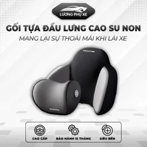Gối Tựa Đầu Ô Tô – Vỏ Cao Cấp, Ruột Cao Su Non Mềm Mại