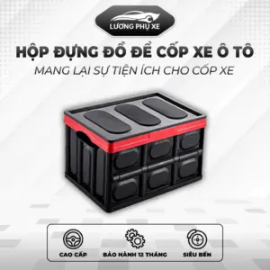 Thùng Đựng Đồ Gấp Gọn Cho Ô Tô – 30L & 50L, Nhựa ABS Chịu Lực