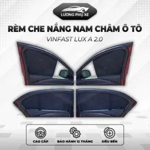 Bộ 4 Rèm Che Nắng Nam Châm VinFast – Form Chuẩn, Hít Cực Chắc, Cách Nhiệt Tốt