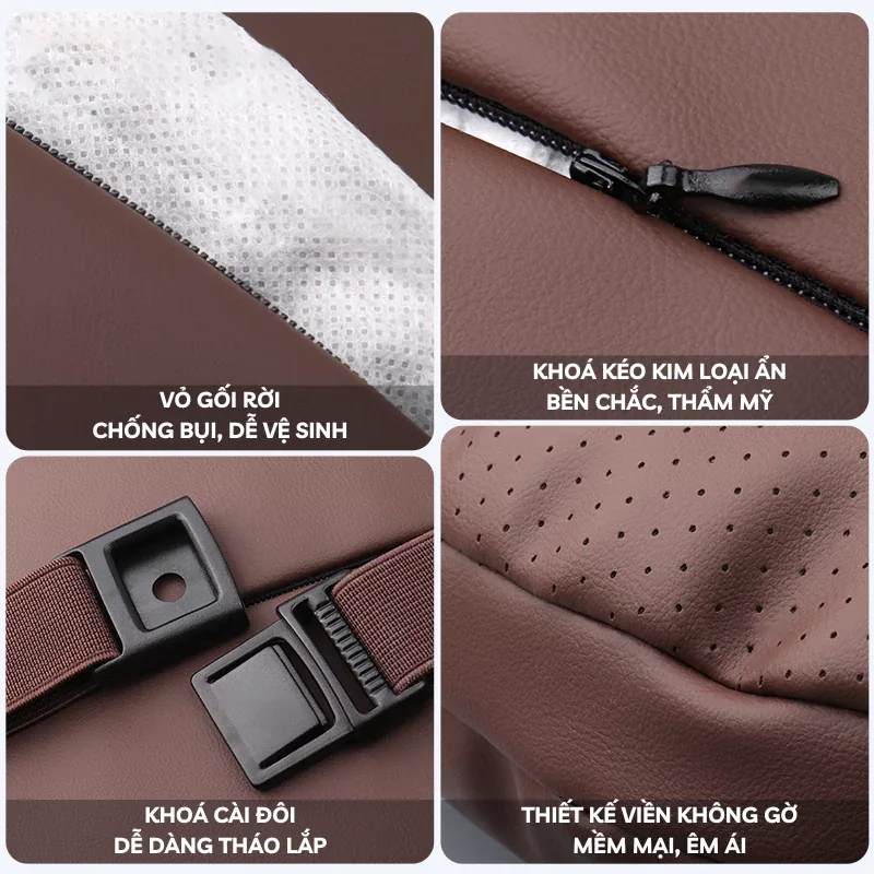 Áo ghế da Nappa cao cấp cho ô tô